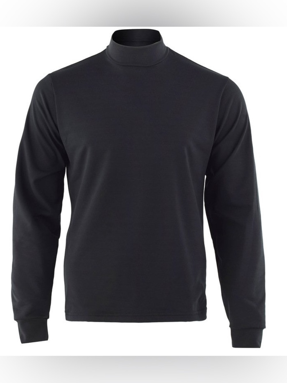 US NAVY Black Mock Turtleneck